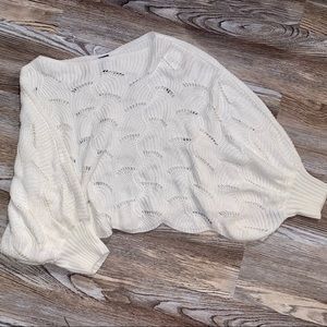 moon & madison poncho sweater